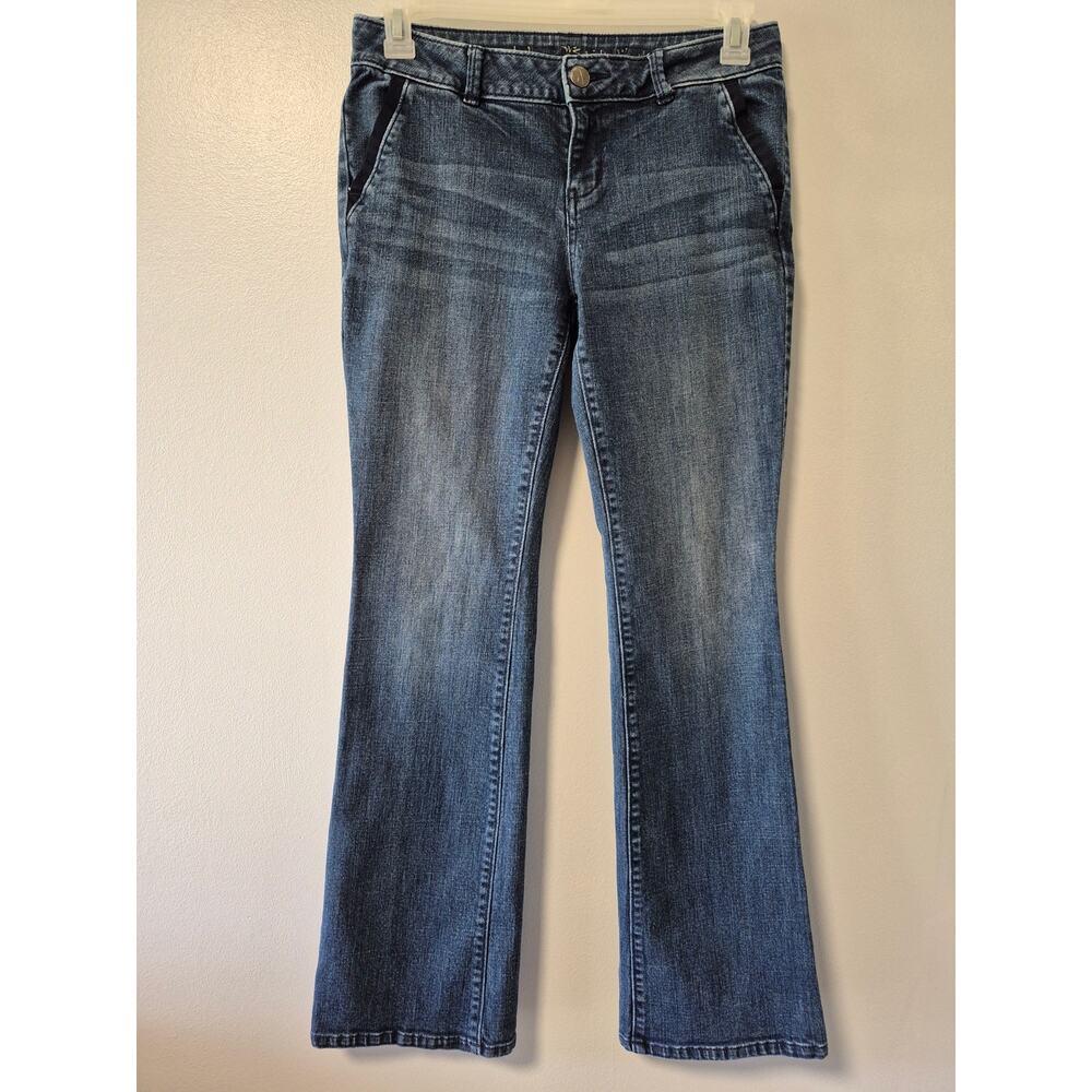 Simply Vera Vera Wang Bootcut Jeans Women's 8 Blue Denim Medium Wash